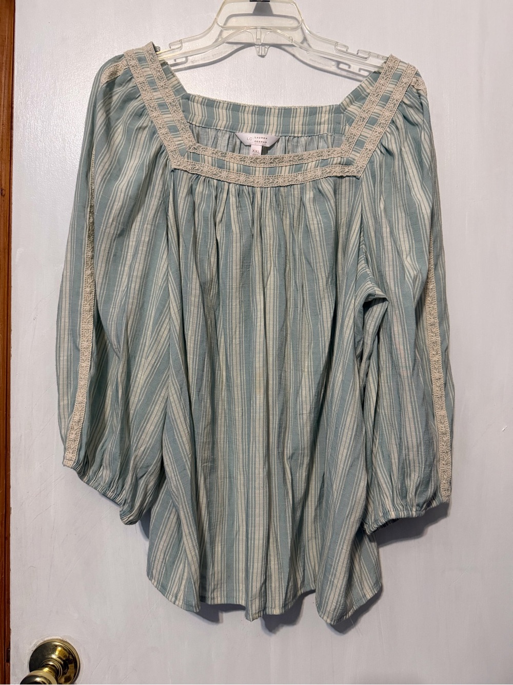 Women’s Lauren Conrad Peasant Blouse, Size XXL